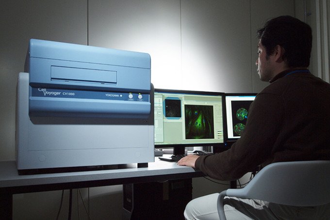 生きたまま細胞の姿をとらえる、共焦点レーザースキャナの開発