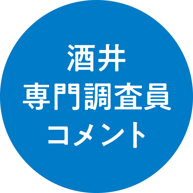 酒井専門調査員コメント